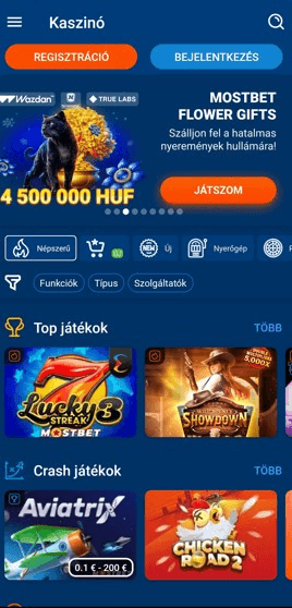 Mostbet alkalmazás letöltése: Android és iOS verzió